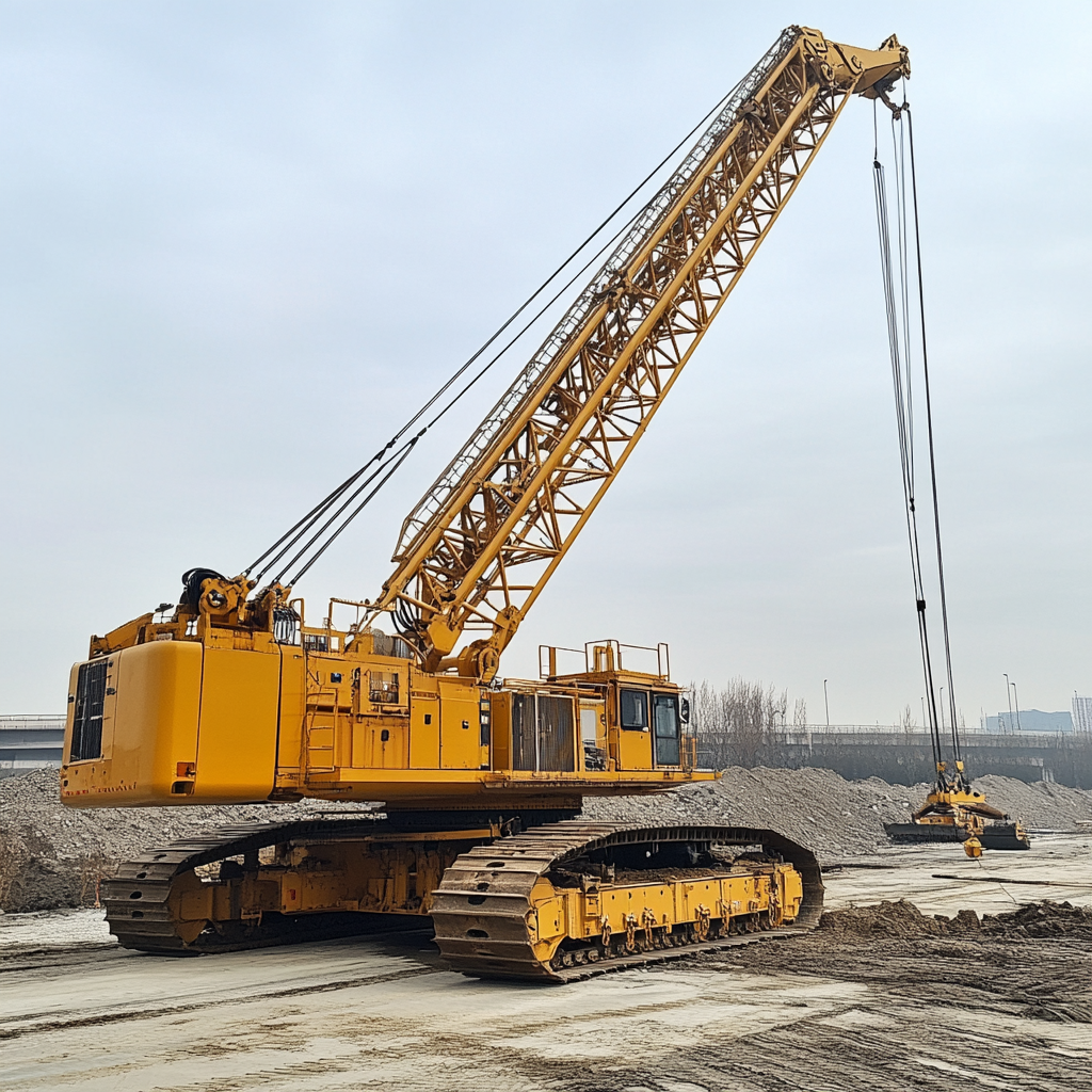 Lattice boom mobile crawler crane - C38