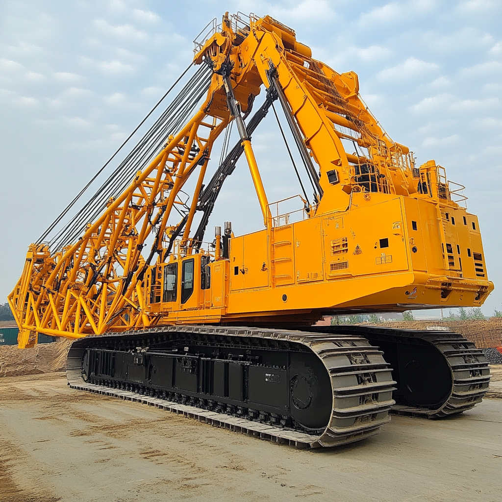 Lattice boom mobile crawler crane - C40