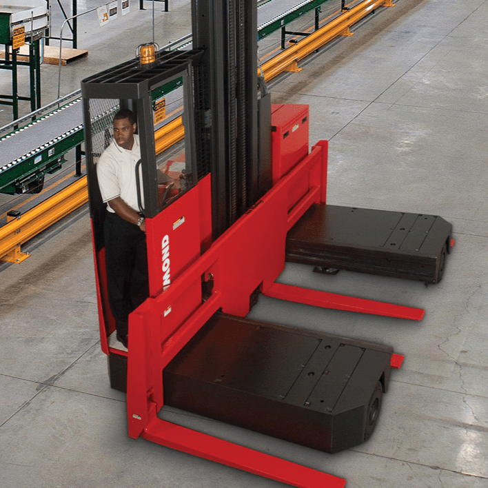 Operate a side loader lift truck - F10