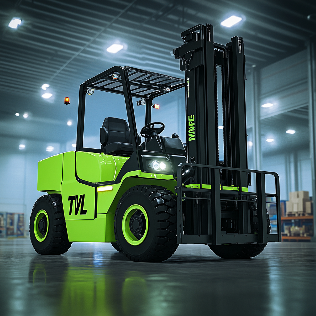 Operate counter-balanced lift truck - F2