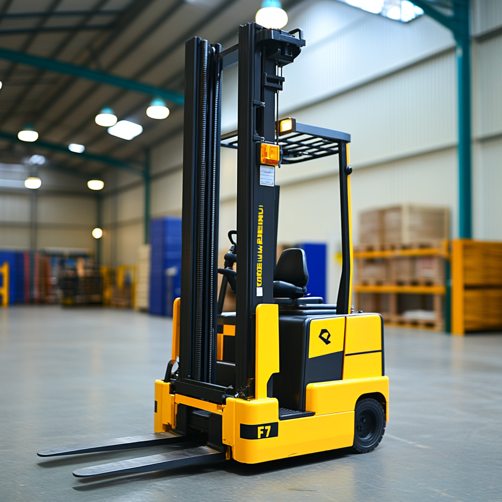 Operate order picker lift truck - F8